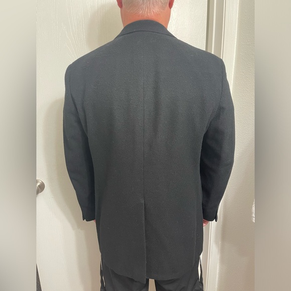Barrister expressly for Walkers 100% cashmere black men’s blazer - Picture 9 of 15